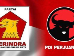 Elektabilitas Gerindra Melejit, PDI Perjuangan Merosot