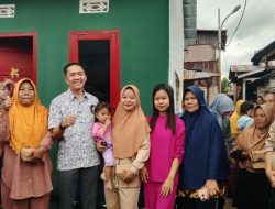 Pj Wali Kota Palembang Resmikan Bedah Rumah Warga