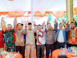 Kabupaten Kampar Deklarasikan Tertib Berlalu Lintas Mewujudkan Pemilu Damai