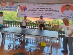 PTM Kutilang Depok Jaya Gelar Tenis Meja Qurtifa Wijaya Cup I