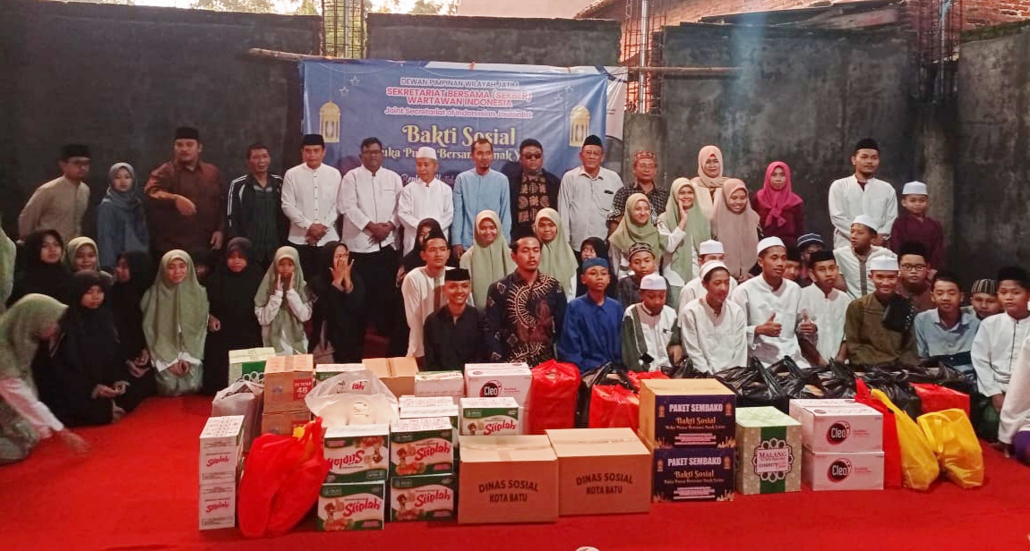 DPW SWI Jatim Bukber Panti Asuhan Ar-Ridlwan