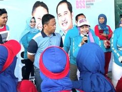 Instruktur Senam & Emak-emak Dukung Supian Suri Demi Perubahan Depok