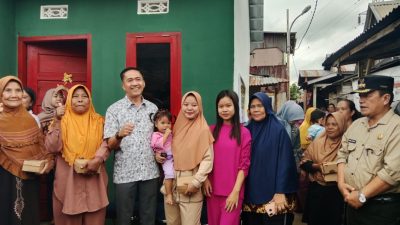 Pj Wali Kota Palembang Resmikan Bedah Rumah Warga