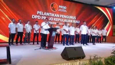 Pengurus DPD Projo Kepri Periode 2023-2028 Resmi Dilantik