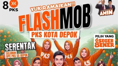 Besok Seluruh DPC PKS di Kota Depok Gelar Flashmob