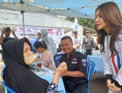 Maju di Pileg, Caleg Perindo Dapil Panmas Rere Bantu Kesehatan Warga