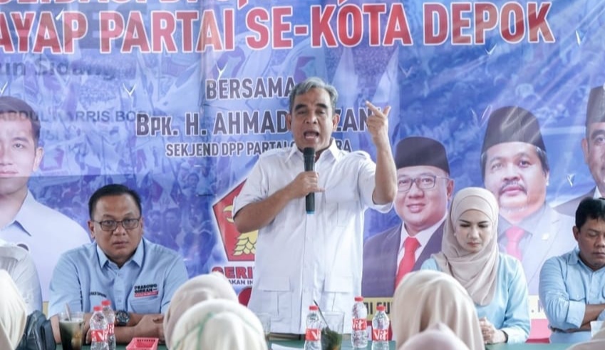 Datang ke Depok, Ahmad Muzani Tabuh Genderang 'Perang' Dengan PKS