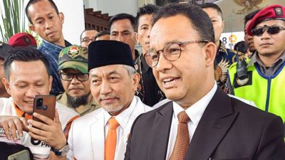 Anies Janji Tangani Jalan Sawangan Jika Jadi Presiden