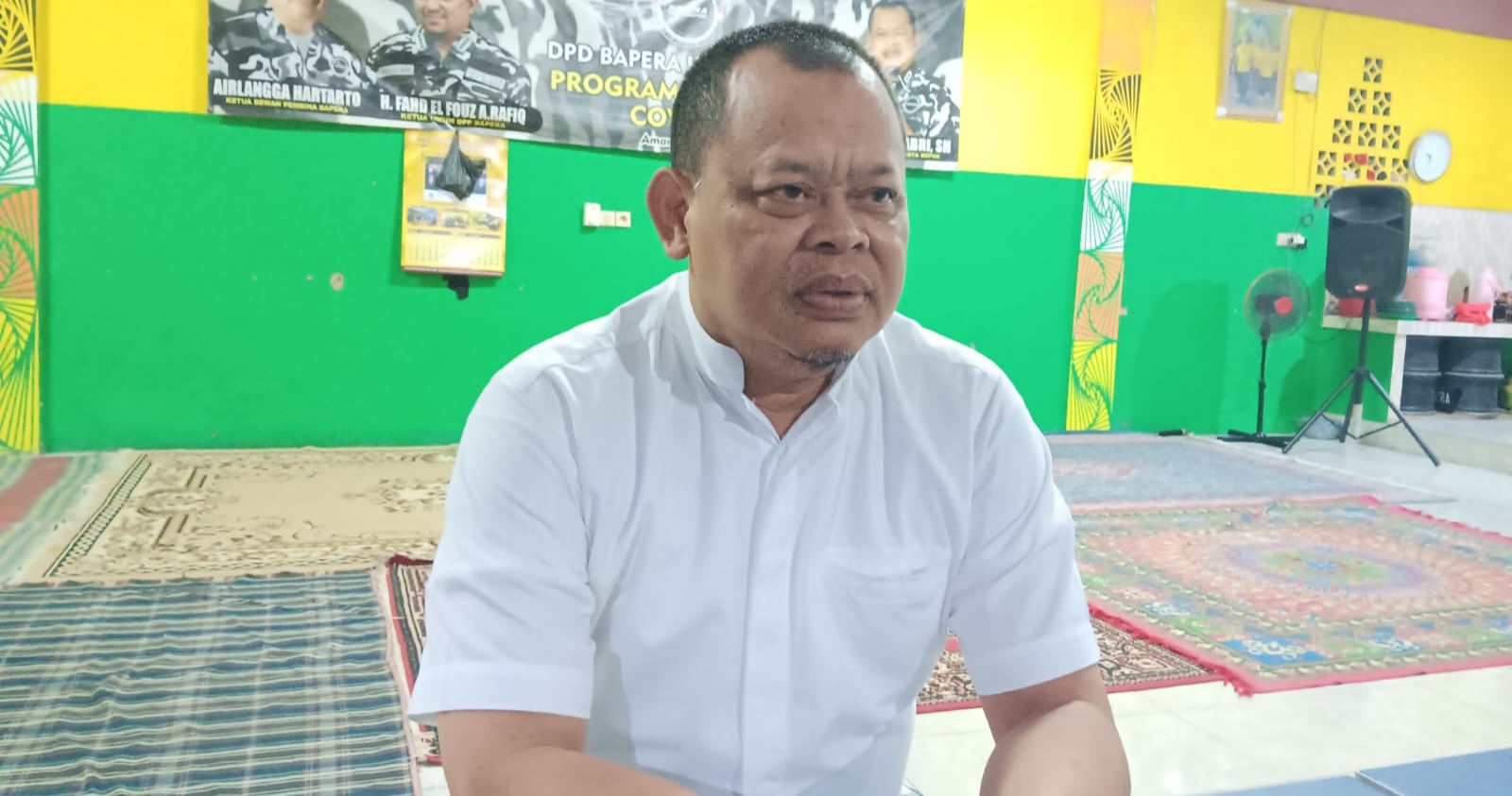 Ketua BSNPGD Tajudin Tepis Dugaan Praktek Politik Uang Caleg Golkar