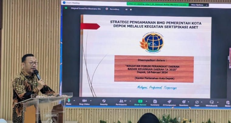 Sertifikasi Aset Simbol Komitmen Pemkot Depok Wujudkan Kesejahteraan Masyarakat