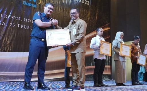 Kabupaten Rokan Hilir Terima Penghargaan Gelanggang Award 2024