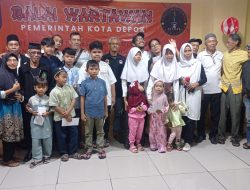 Balwan Pemkot Depok Santuni Puluhan Anak Yatim