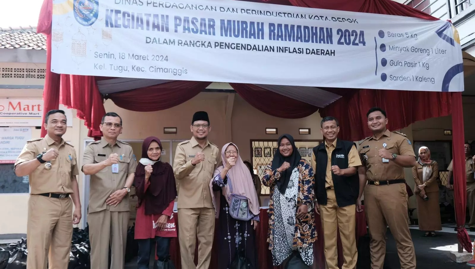 Ringankan Beban Masyarakat, Pemkot Depok Gelar Pasar Murah Ramadan