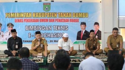 Pelaku Usaha Jasa Konstruksi Tanah Bumbu Ikuti Pelatihan e-Purchasing