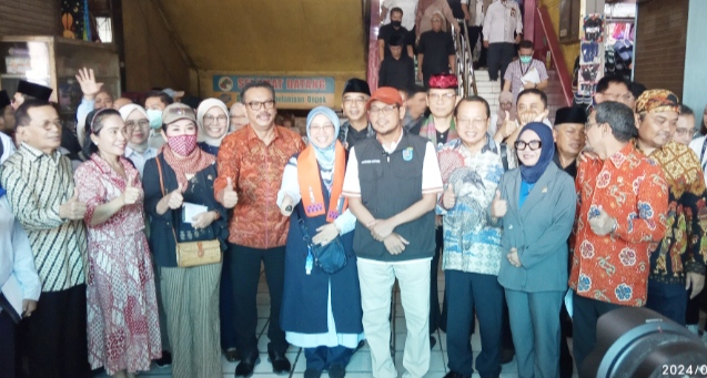 Komisi IX DPR RI Kunker Spesifik ke Pasar Depok Jaya