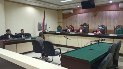 Terdakwa Mantan Kades di Kabupaten HSU Jalani Sidang Dugaan Korupsi APBDes