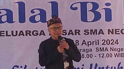 Halal BI Halal SMAN 1 Depok Momen Tingkatkan Semangat Kebersamaan