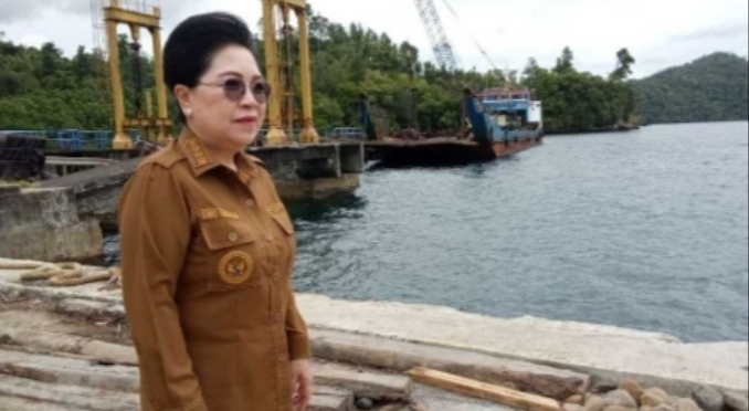 Upaya PJ Bupati Sangihe, Pelabuhan Pananaru Akhirnya Diguyur 35 Milyar