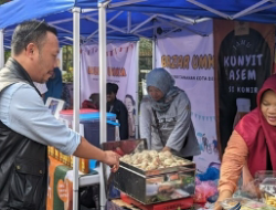 Gerakkan Perekonomian Lokal, BPN Kota Depok Gelar Bazar UMKM