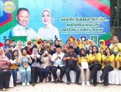 Politisi Partai Golkar Boyong Kader Posyandu Dukung Supian Suri