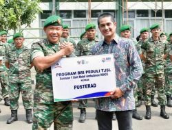 BRI Kanwil Jakarta 2 Serahkan TJSL Berupa Ambulance ke Mabes TNI Pusterad