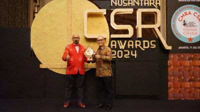 Sebagai Holding, PT PLN Raih Predikat Platinum SDG’s Nusantara CSR Awards 2024.