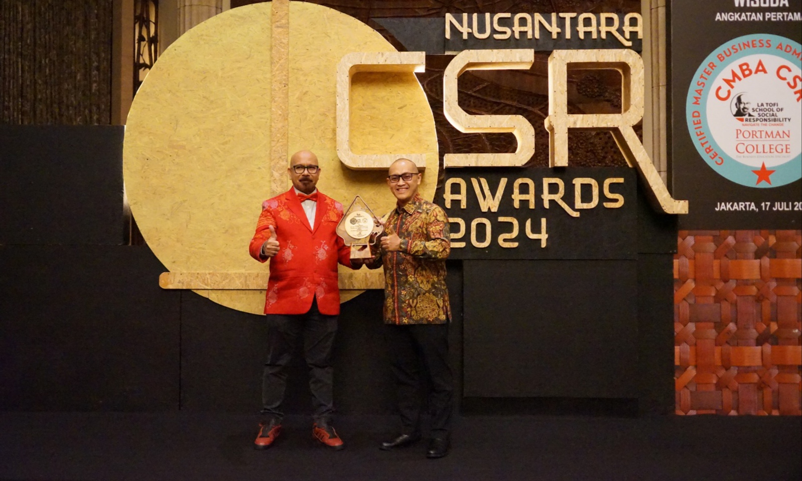 Sebagai Holding, PT PLN Raih Predikat Platinum SDG’s Nusantara CSR Awards 2024.