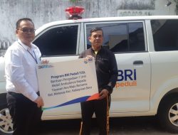 Yayasan Ikra Maju Bersama Terima Ambulan Dari BRI Kebayoran Baru
