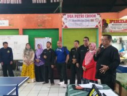 Semarak HUT RI ke 79, Disdagin Kota Depok Gelar Turnamen Tenis Meja