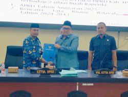 DPRD Gelar Paripurna Penyampaian Bupati HST Terhadap 2 Raperda