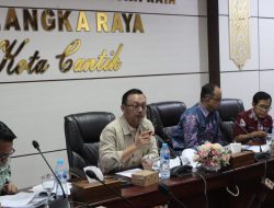 Hadiri Rapat PKKPR, Indra Gunawan Kasih Masukan Wajah Kota Palangka Raya