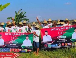 Petani Desa Tidung Sumenep Deklarasi Dukung Achmad Fauzi – Kiai Imam Hasyim