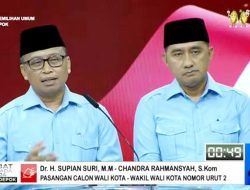 Debat Pertama, Supian-Chandra Bawa Program Perubahan Imam-Ririn Hanya Melanjutkan