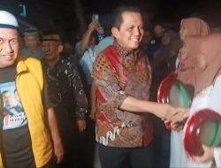 Ribuan Warga Teluk Keriting Sambut Kedatangan Cagub Kepri Ansar Ahmad