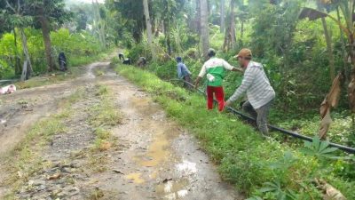 PDAM Tirta Asasta Depok Bantu Korban Banjir Bandang Sukabumi