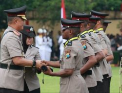 Kapolda Jatim Lantik 900 Bintara Diktuk Bintara Polri Gelombang II 2024