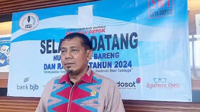 Anggota Dewan Bambang Sutopo Minta SWI Depok Terus Jalin Sinergi