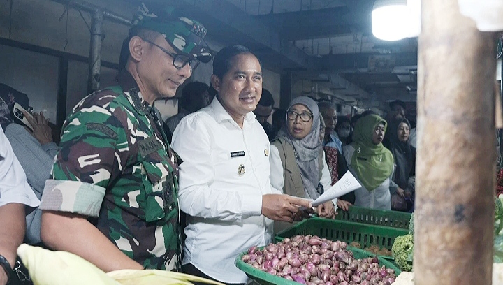 Plh Wali Kota Depok Temukan Harga Bapok Pasar Cisalak Naik