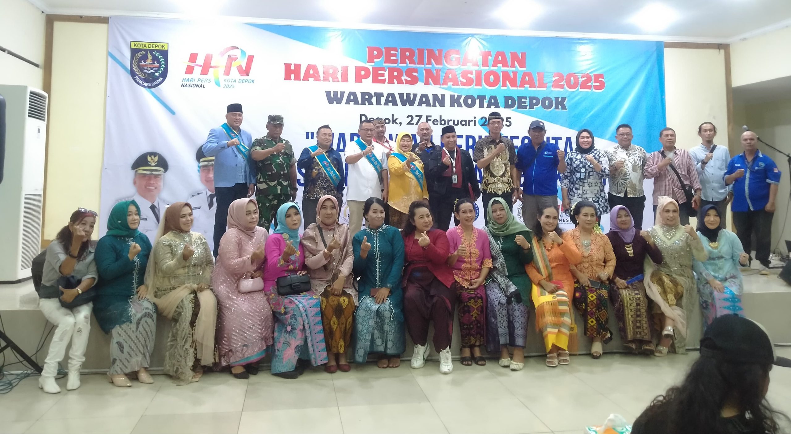 HPN 2025, Wartawan Depok Bersinergi Sukseskan Depok Maju