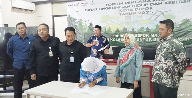 Forum Renja DLHK Kolaborasi Untuk Depok Bersih