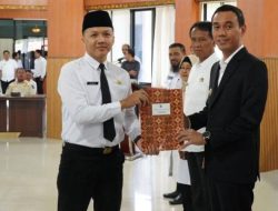 Pertama di Sumsel, Kabupaten OKI Serahkan SK CPNS Formasi 2024