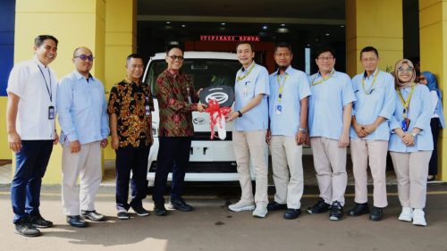 Astra Daihatsu Motor Hibahkan Ditjen Hubdat Kemenhub Kendaraan Layanan Uji Emisi