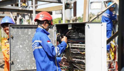 Jelang Hari Buruh, PLN UIT JBB Lakukan Pemeliharaan Gardu Induk Petukangan