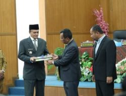Wabup Sampaikan Nota LKPJ Bupati Pakpak Bharat Tahun 2024