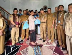 Kadiskominfo Depok Berikan Sembako kepada Dua Panti Asuhan di Sawangan