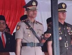 Komitmen Dukung Pendidikan, Kapolres Kampar Hadiri Upacara Hardiknas