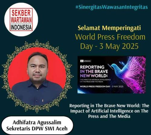 DPW SWI Aceh Ajak Jurnalis Sadari Dampak Kemajuan Teknologi Terhadap Dunia Pers