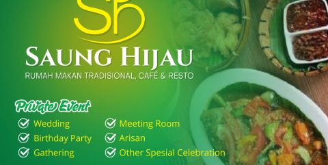 Saung Hijau, Destinasi Wisata Kuliner Baru di Kota Depok