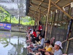 Rayakan HUT Depok ke – 26, PWOIN Ajak Wartawan Mancing Bersama