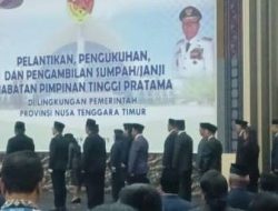 Gubernur NTT Minta ASN yang Baru Dilantik Profesional Jalani Tugas